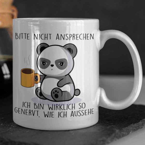Genervt Cute Panda - Tasse Online-Schn?ppchen – Bild 2