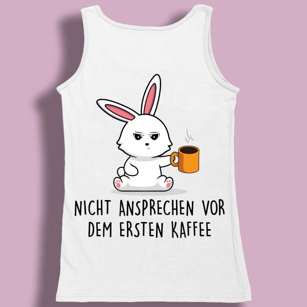 Ansprechen Bunny - Premium Tanktop Rückendruck Damen Online-Verkauf