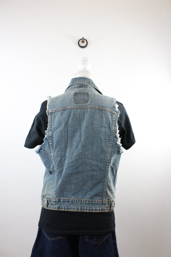 Vintage Levi´s Denim Vest (M) Schn?ppchen – Bild 2