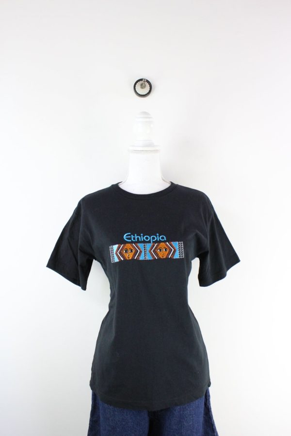 Vintage Ethiopia T-Shirt (M) Online-Verkauf