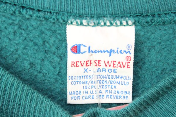 Vintage Champion 90er Sweatshirt (XL) Im Angebot – Bild 3