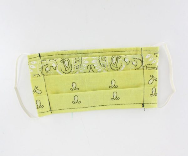 Vintage Yellow Face Mask Online-Verkauf