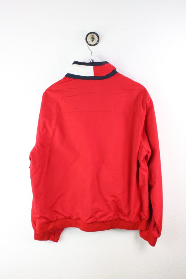 Vintage Red Tommy Hilfiger Jacket (M) Mode – Bild 2
