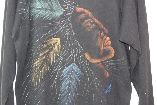 Vintage Native American 1991 Sweatshirt (L) Online-Schn?ppchen – Bild 3