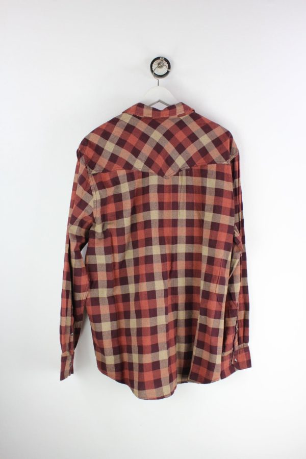 Vintage Red Flannel Shirt (L) Online-Verkauf – Bild 2