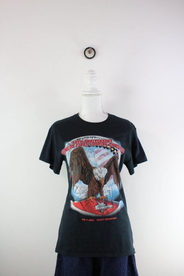 Vintage Six Flags T-Shirt (S) Online-Schn?ppchen