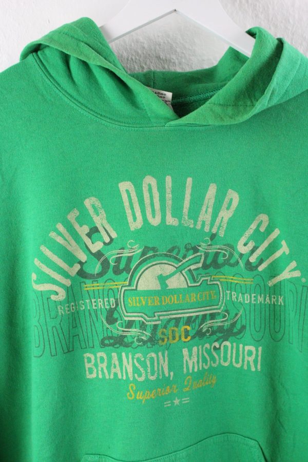 Vintage Silver Dollar City Hoodie (L) Mode – Bild 3