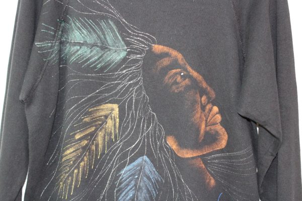Vintage Native American 1991 Sweatshirt (L) Online-Schn?ppchen – Bild 2