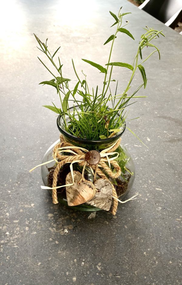Vintage Glass Vase+ Mode – Bild 2