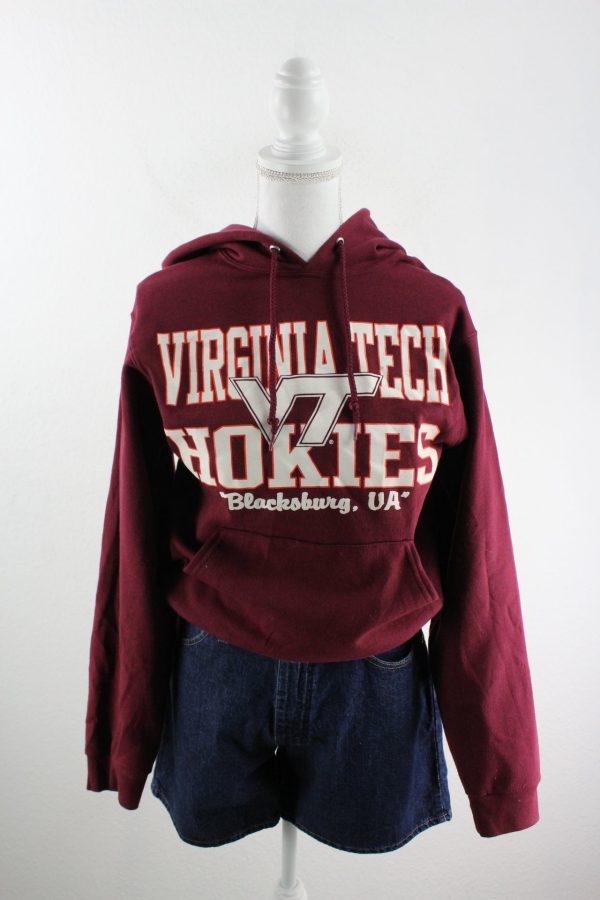 Vintage Virgina Tech Hoodie (S) Schn?ppchen