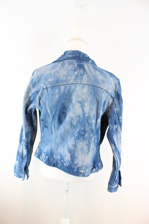 Vintage Gap Batik Denim Jeans Jacket (S) Mode – Bild 2