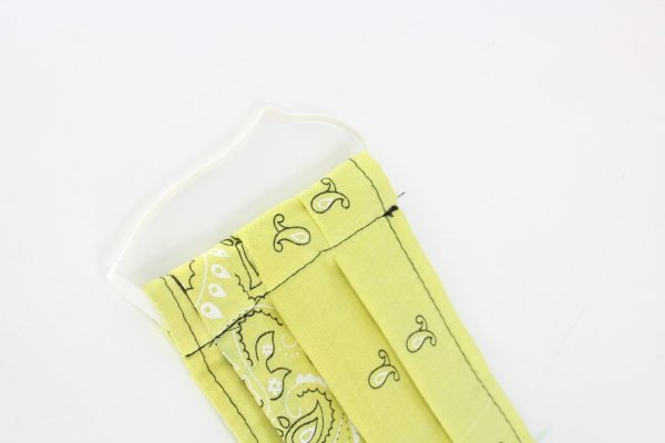 Vintage Yellow Face Mask Online-Verkauf – Bild 3