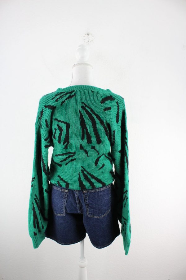 Vintage Green Sweater (S) Schn?ppchen – Bild 2