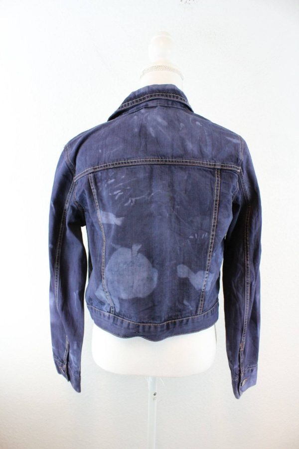 Vintage Tie-Dye Denim Jeans Jacket (M) Angebot – Bild 2